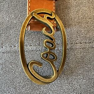 Rare Coach leather belt